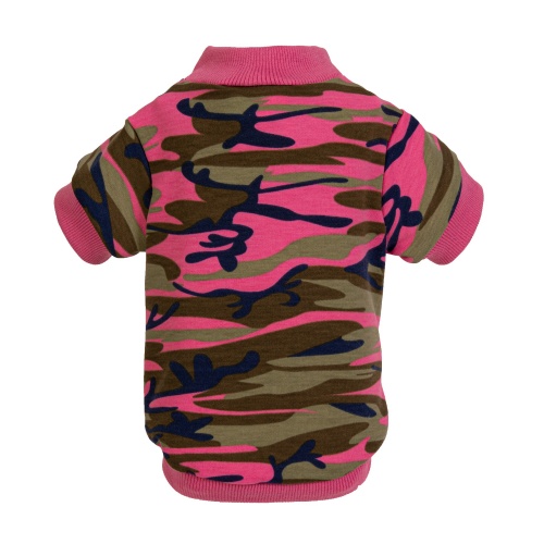 Pink Camo Dog Sweatshirt